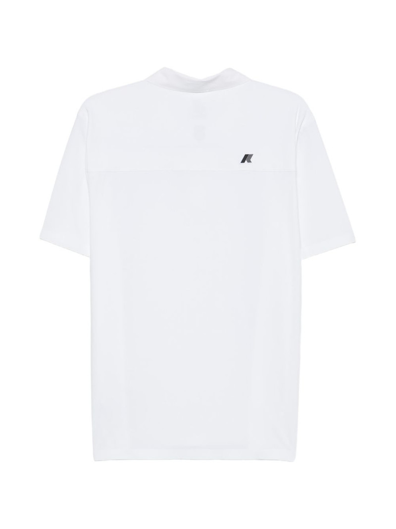 K-WAY x Italian Golf Federation Swing logo-patch polo shirt outlook
