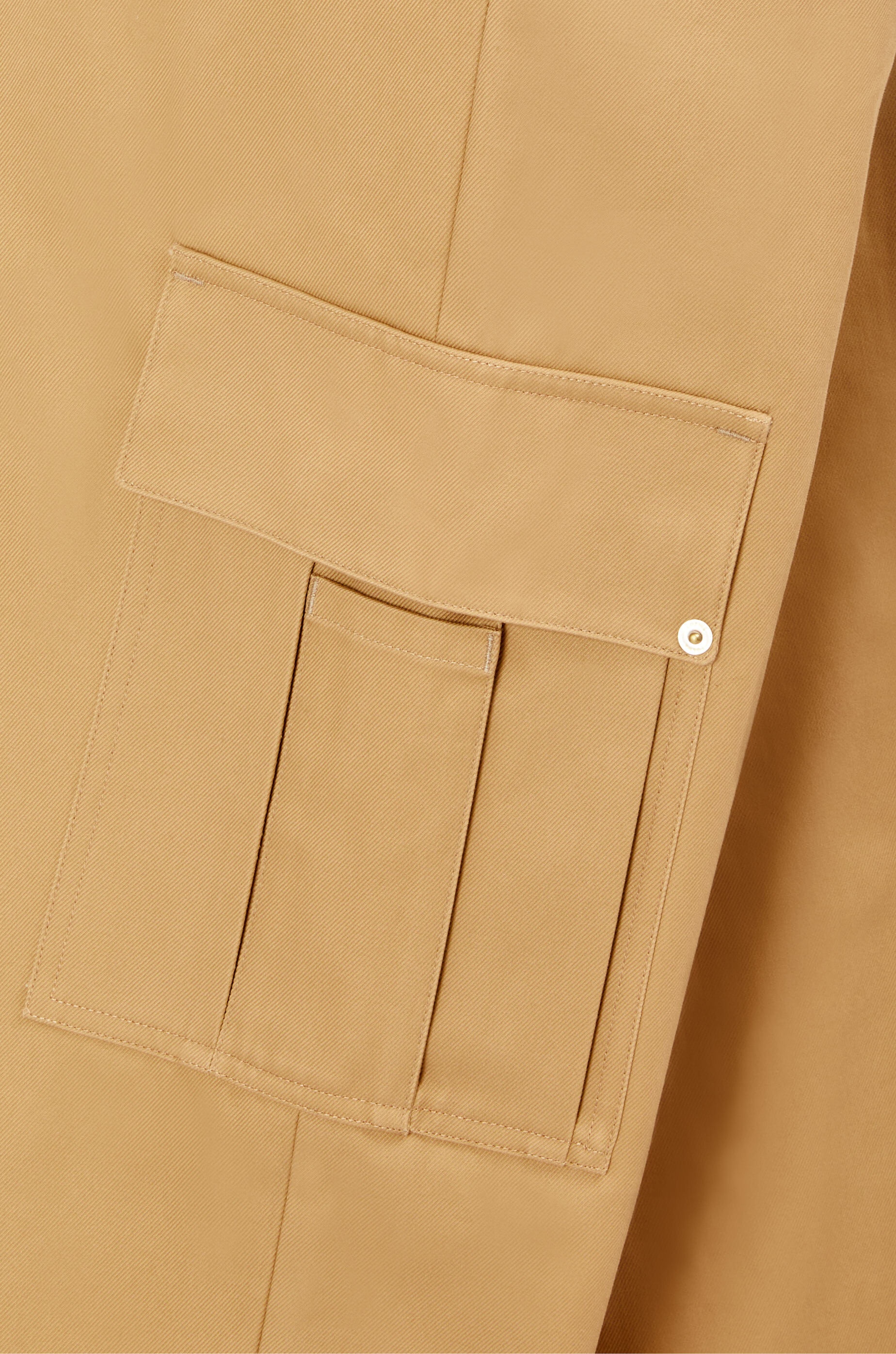Cropped cargo trousers in cotton - 3