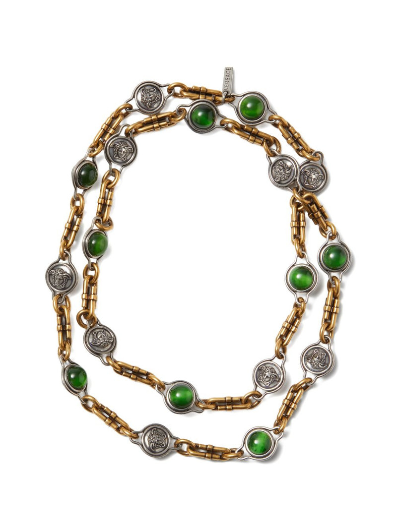 Medusa-charm chain necklace 1