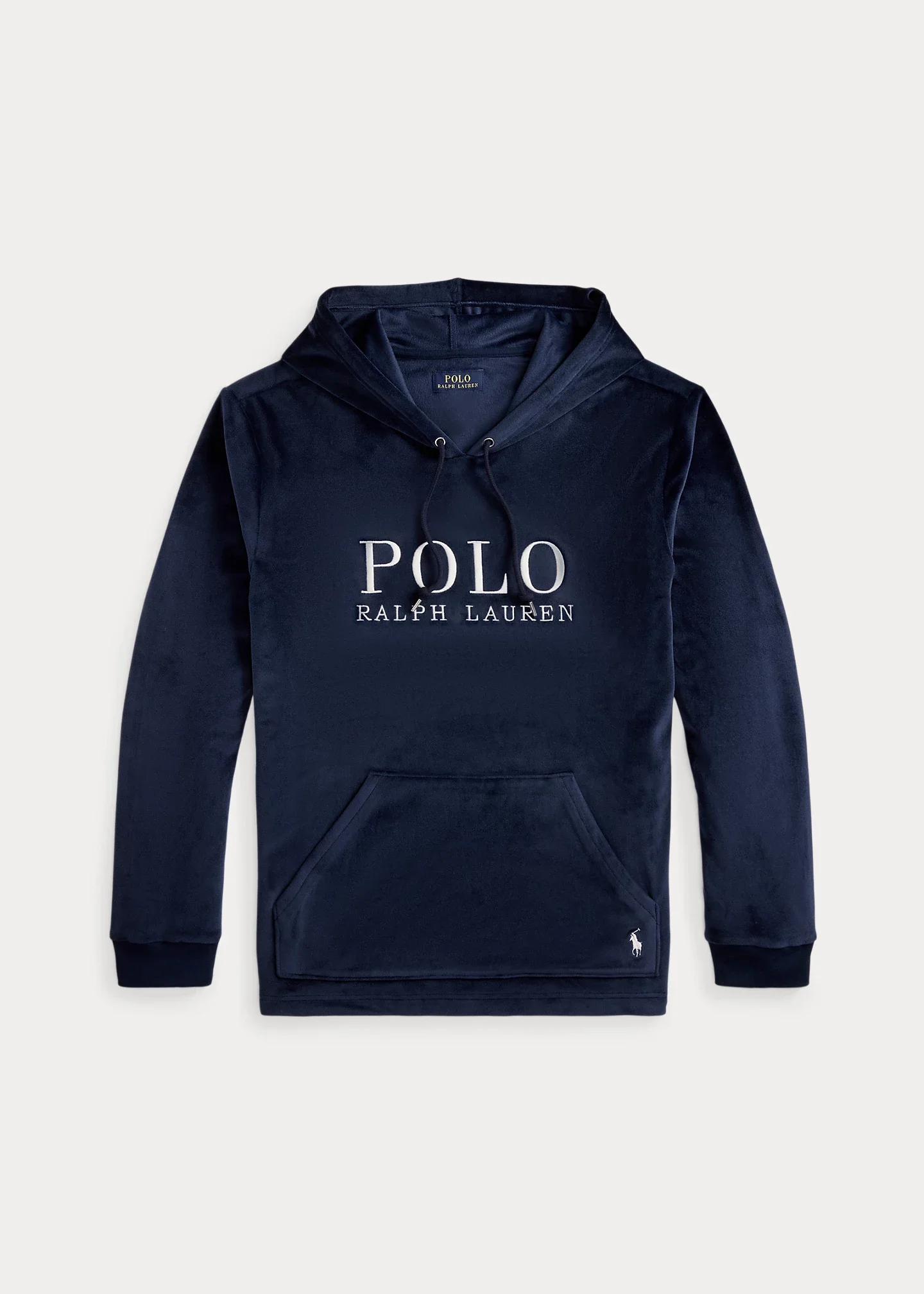 Plush Velour Sleep Hoodie - 1