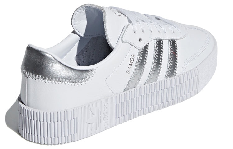 (WMNS) adidas Sambarose 'Cloud White Silver' EE9017 - 4