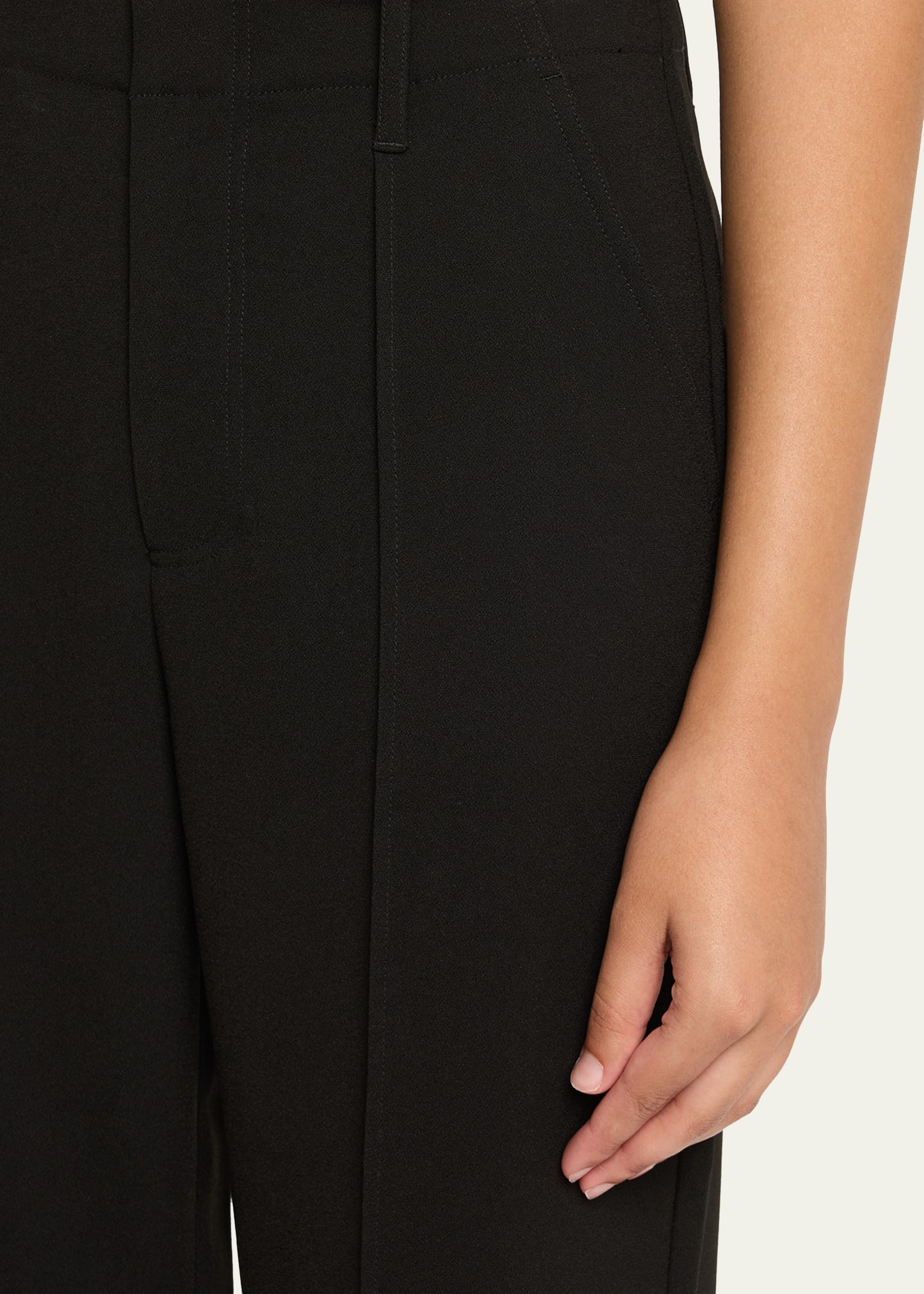 Michelle Pintuck Cropped Pants - 5