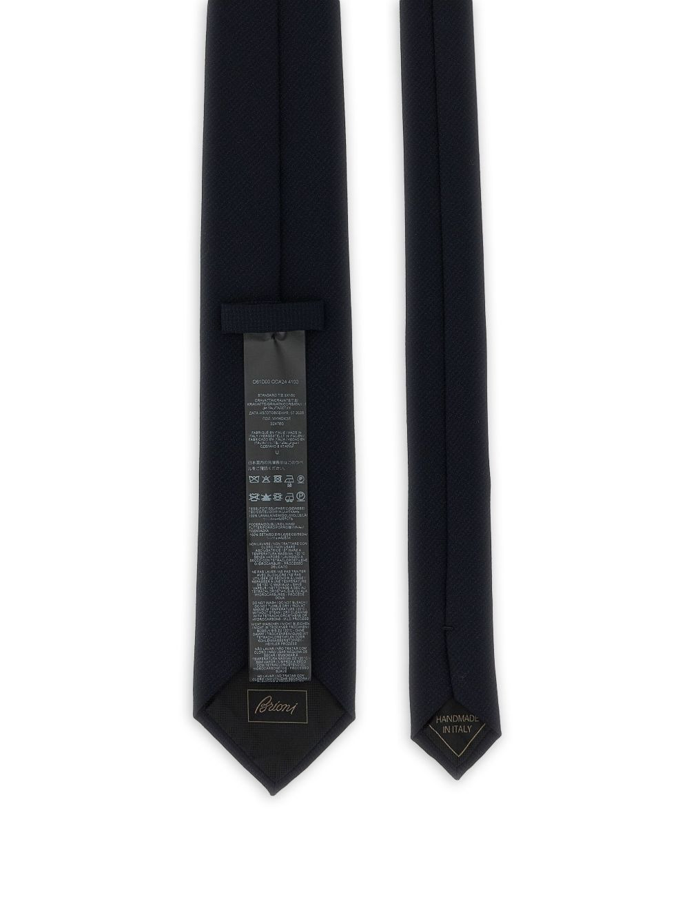 textured wool tie - 2