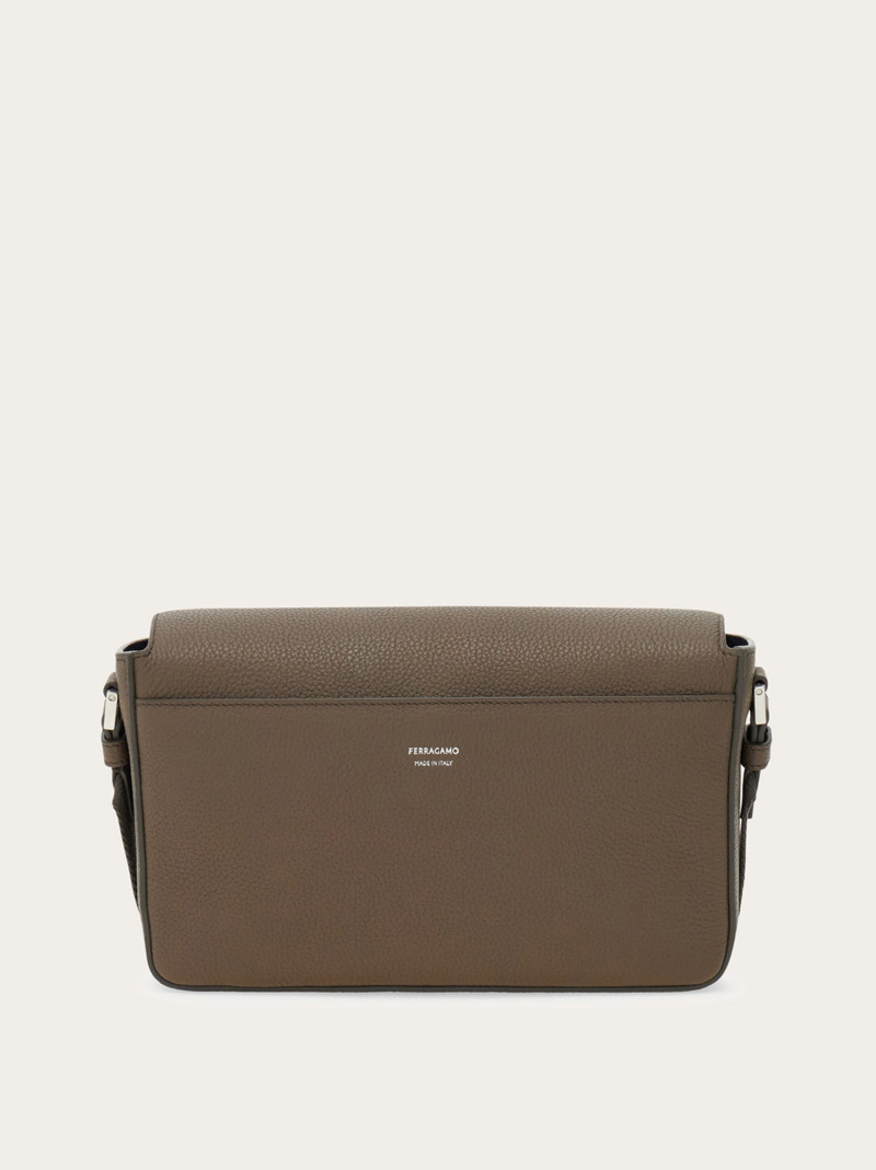 Double Gancini messenger bag 4