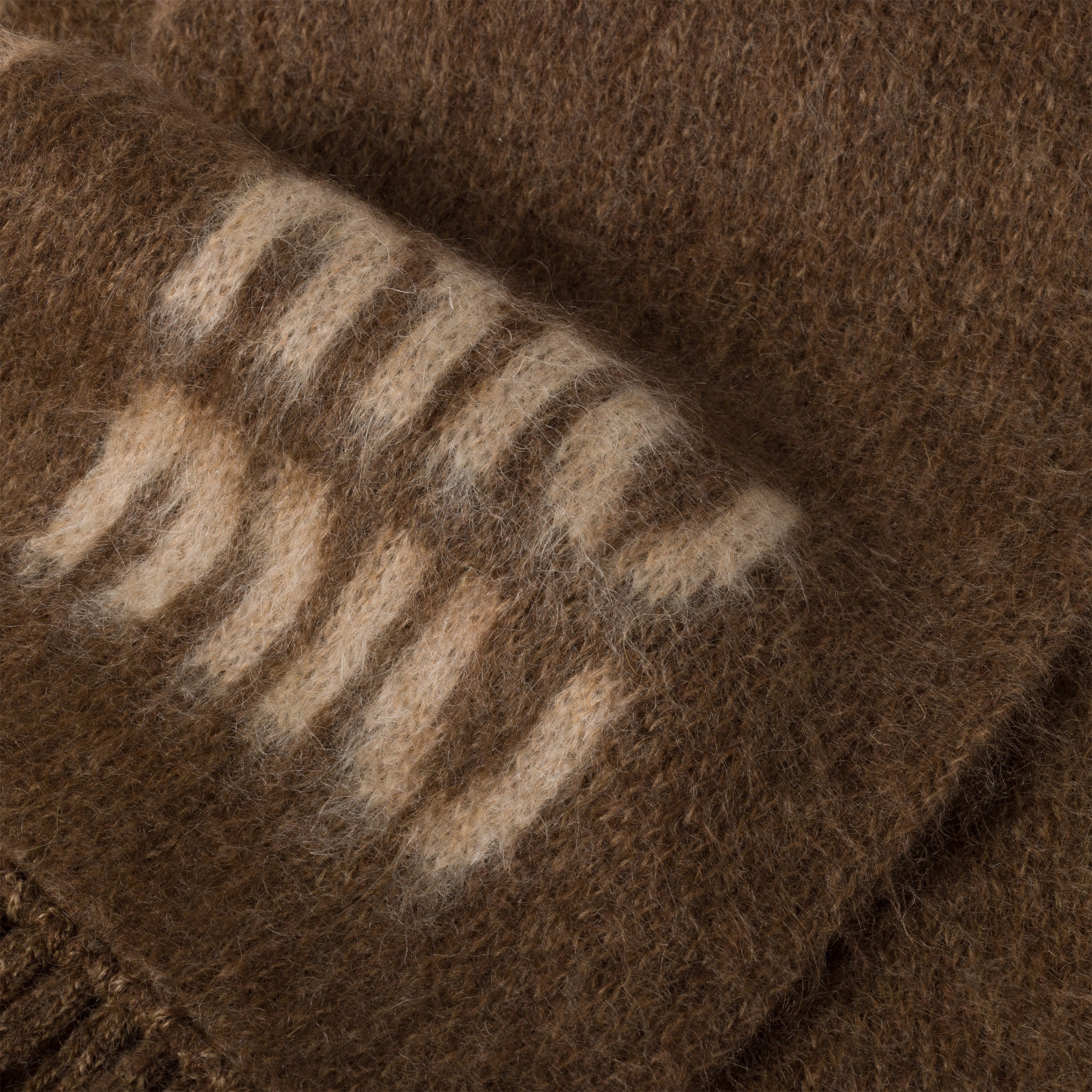 Wool and mohair scarf - 3