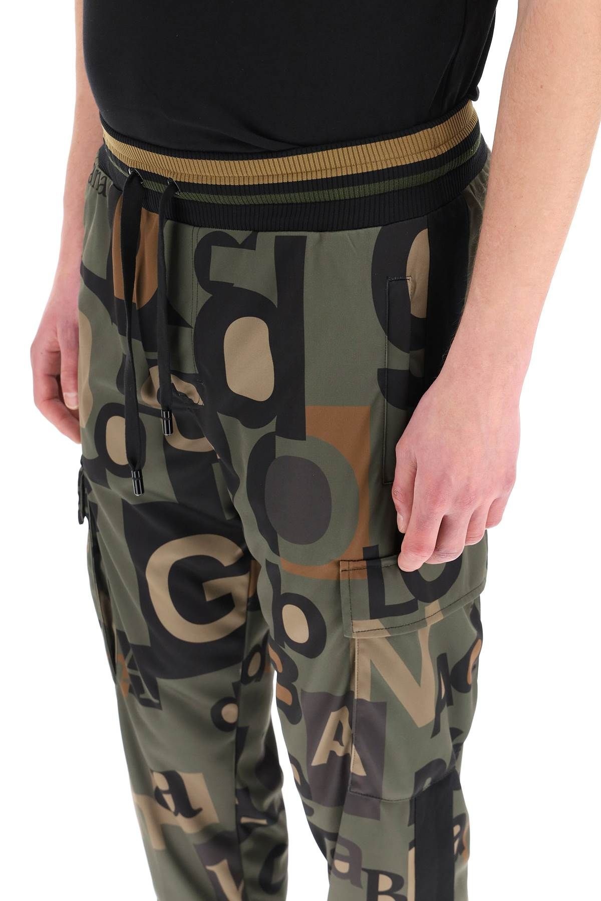 ALL-OVER LOGO JOGGERS - 5