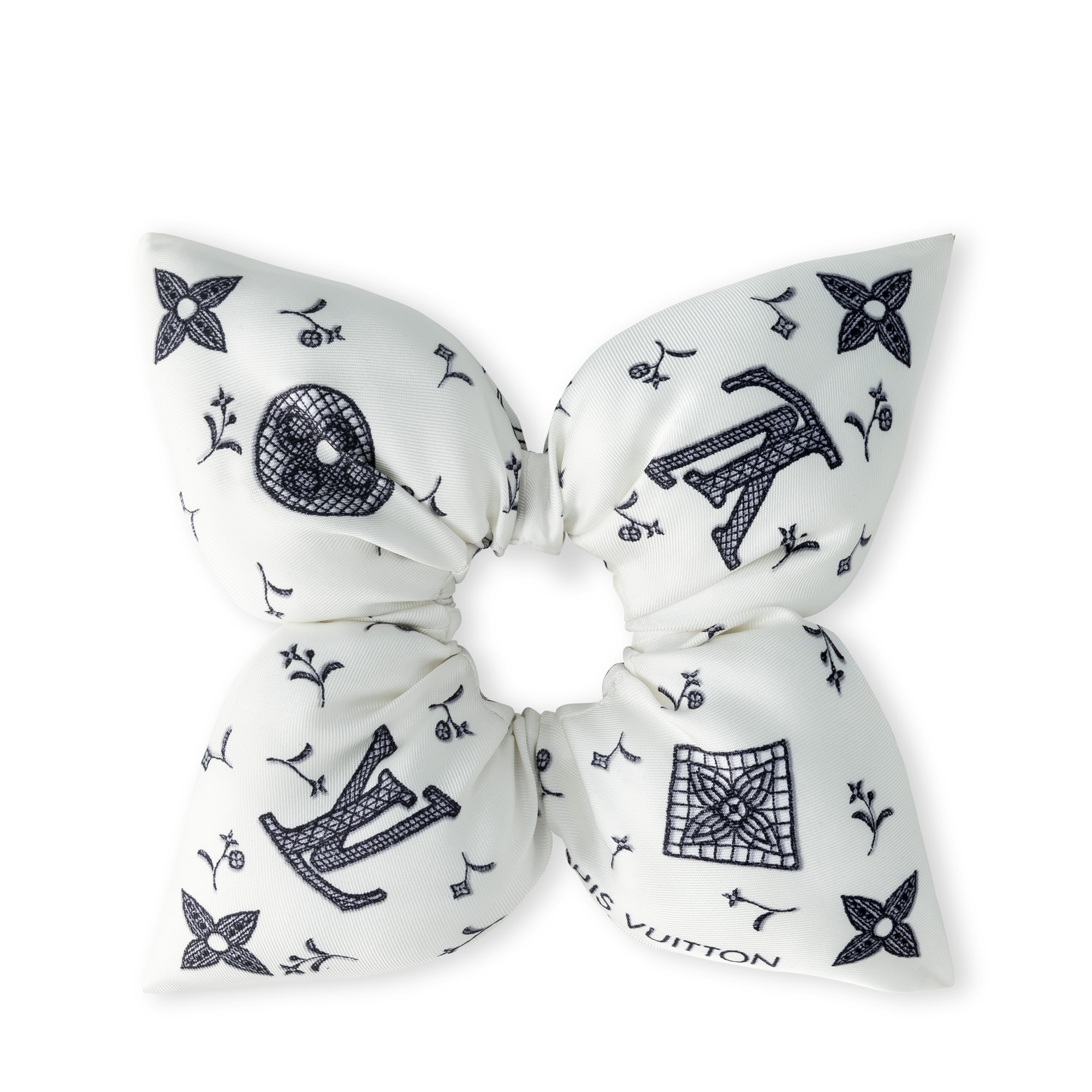 Fleur Pique Scrunchy - 1