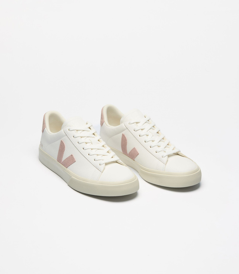 VEJA CAMPO LEATHER WHITE BABE outlook
