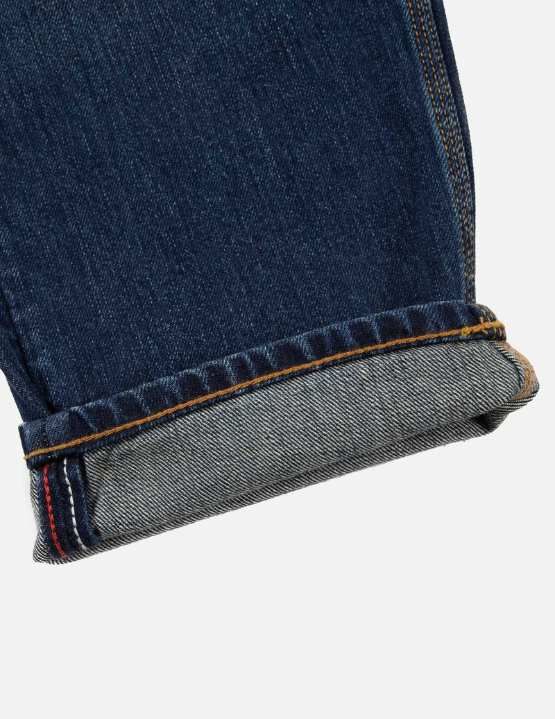 KOINOBORI PRINT AND SEAGULL EMBROIDERY CROPPED-FIT JEANS #2027 12