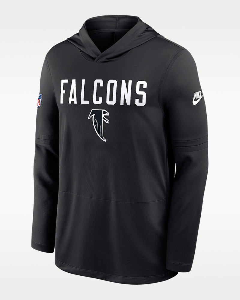 Atlanta Falcons Pass Accuracy Men's Nike Dri-FIT NFL Long-Sleeve Hooded Top 1