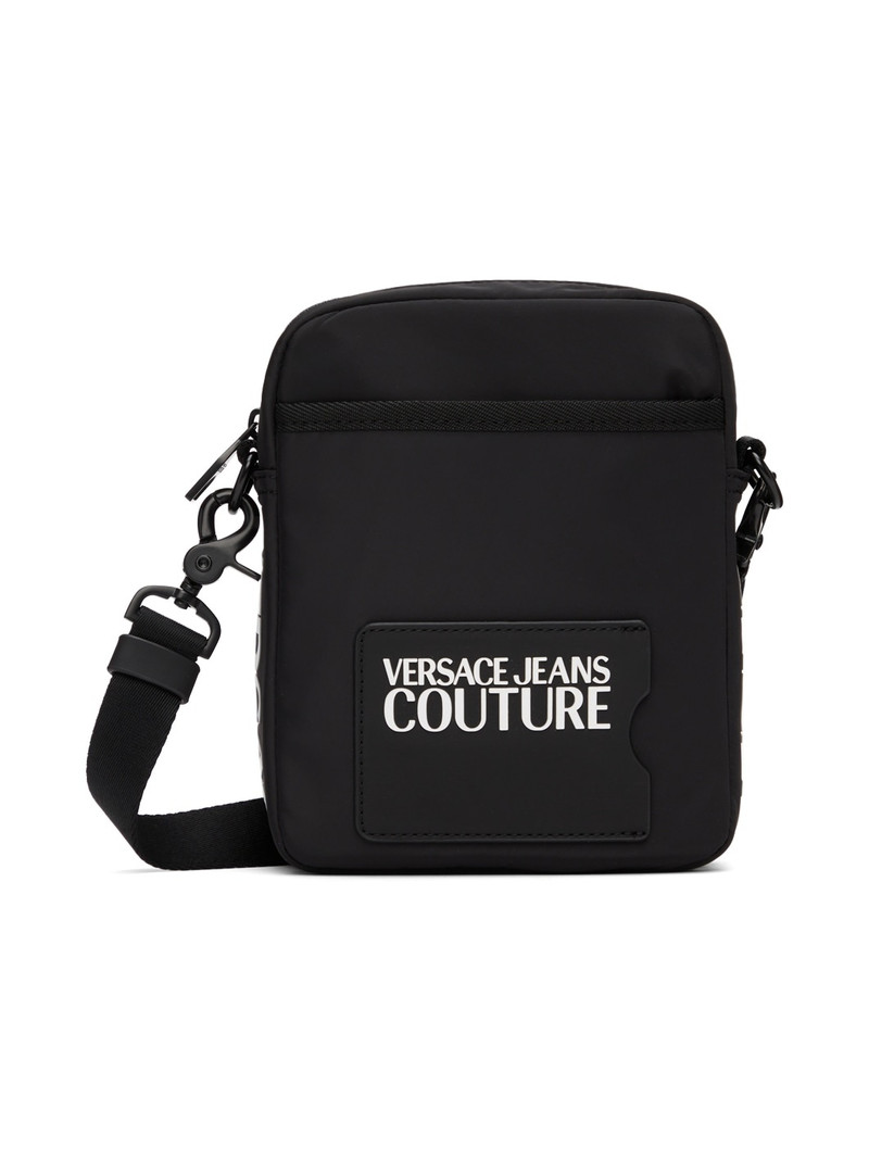 Black Logo Crossbody Bag 1