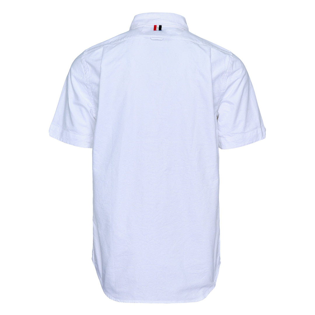 Straight Fit Button Down Shirt Men - 2