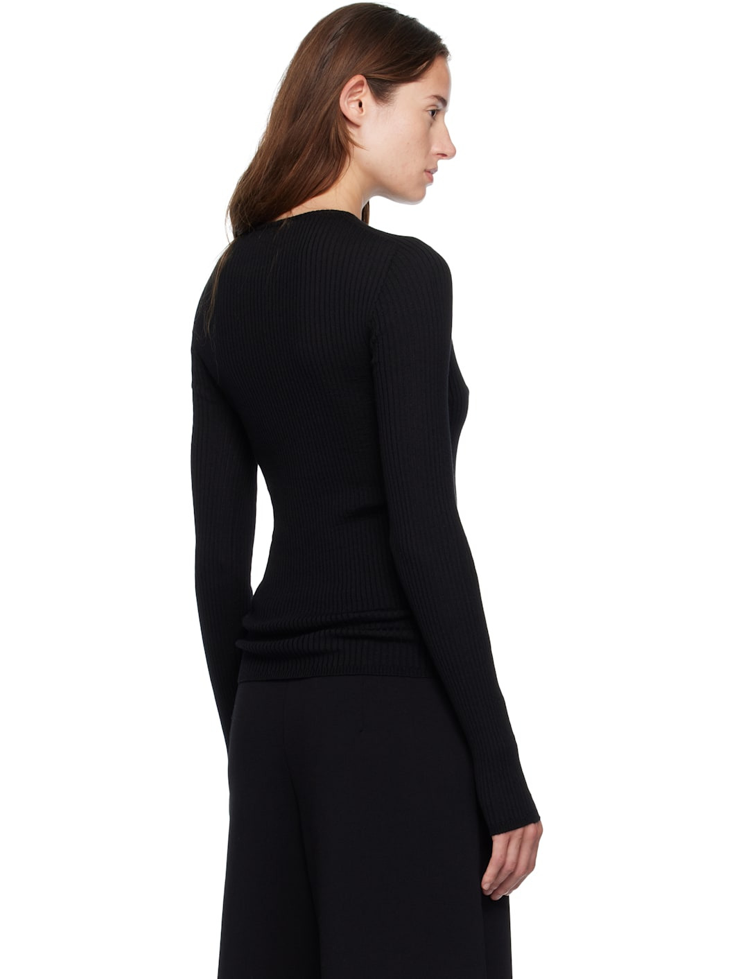 Moncler x EE72 Black Wool Cardigan - 3