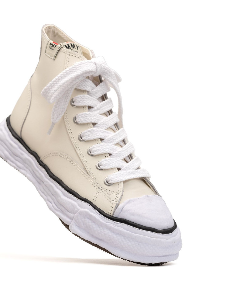 "PETERSON23" OG Sole Leather High-top Sneaker 10