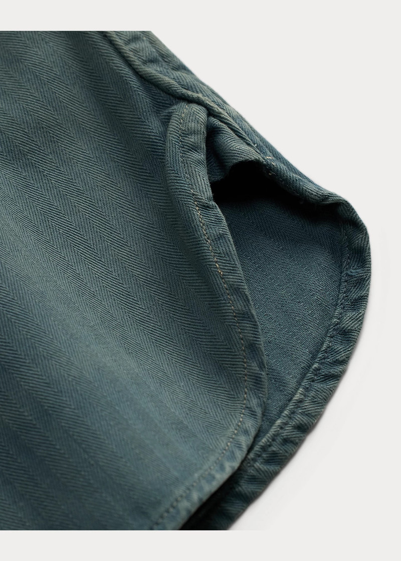 Garment-Dyed Herringbone Twill Workshirt 5