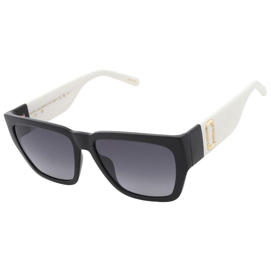 Marc Jacobs Grey Shaded Rectangular Ladies Sunglasses MARC 646/S 080S/9O 57 - 3