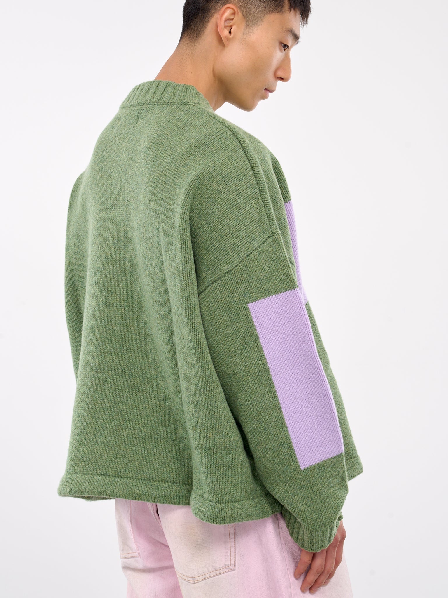 Martine Rose Intarsia Print Jumper | hlorenzo | REVERSIBLE Martine Rose Intarsia Print Jumper | hlorenzo | REVERSIBLE