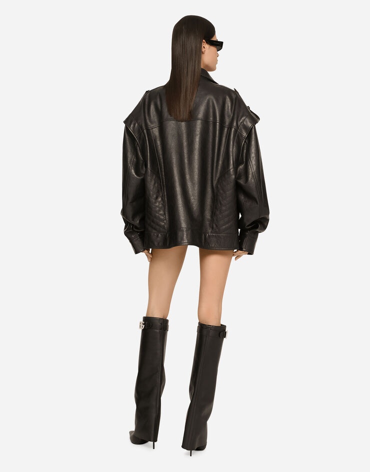 Oversize bullskin jacket - 3