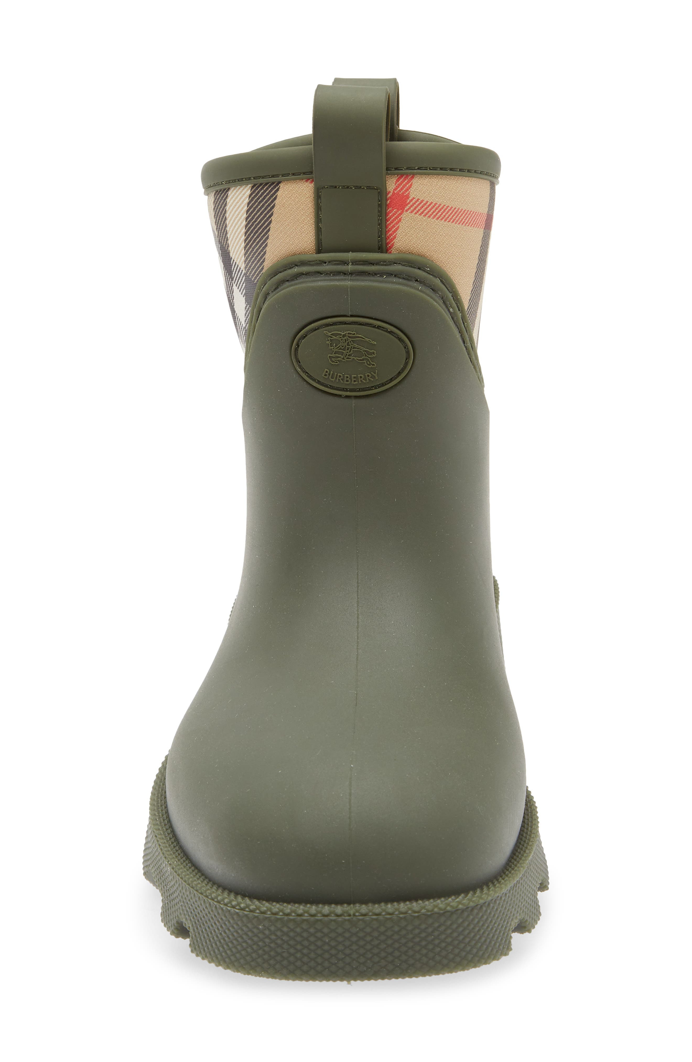 burberry Marsh Stamp Short Rain Boot in Loch at Nordstrom - 4
