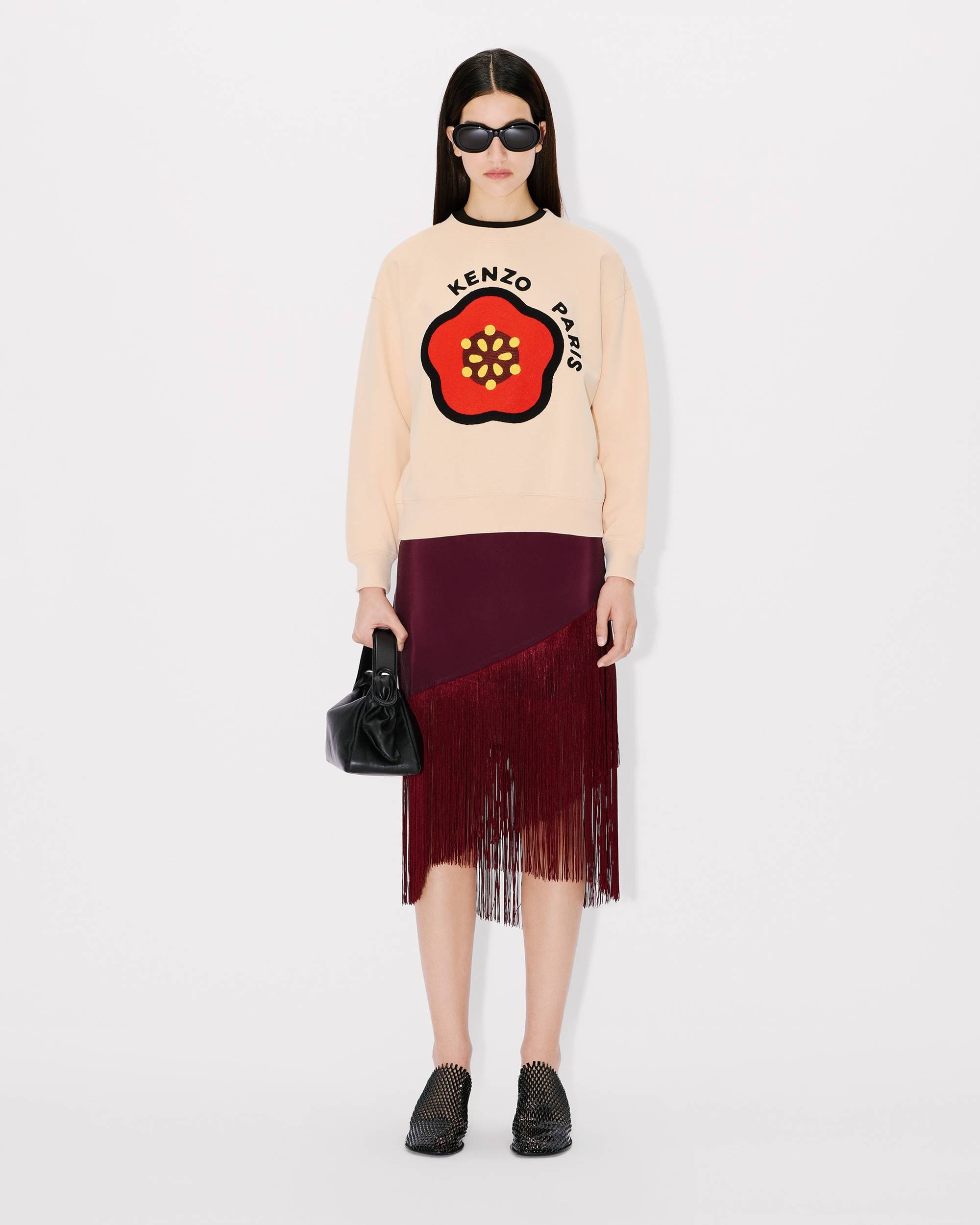 'KENZO Pop' embroidered sweatshirt in cotton - 5