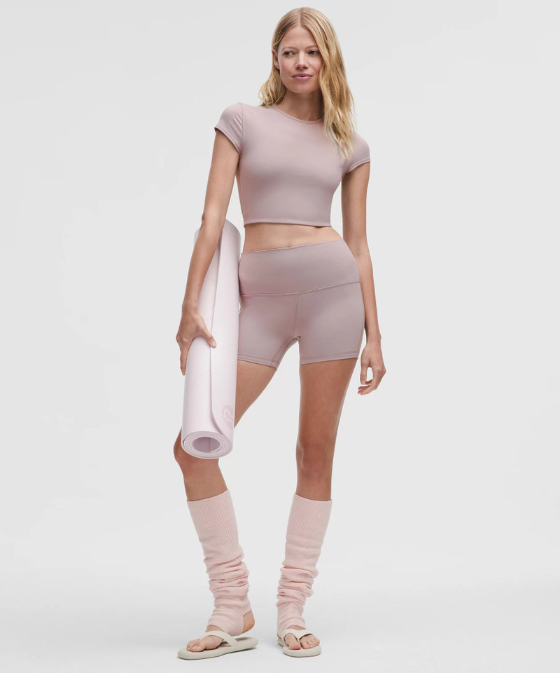 lululemon Nulu Mesh-Back Baby Tee outlook