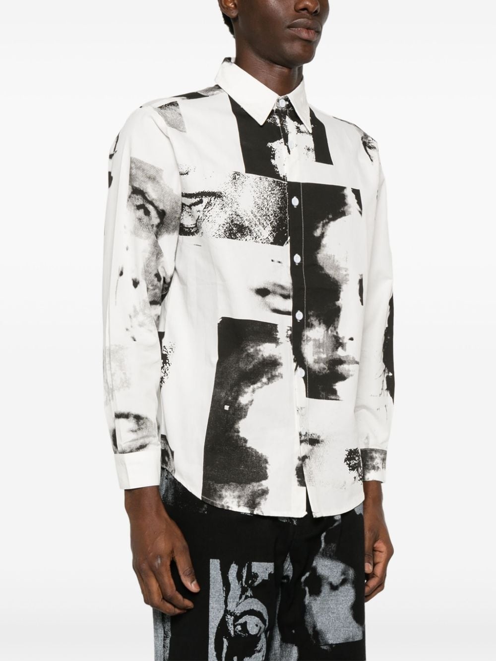 Collage Faces shirt - 3