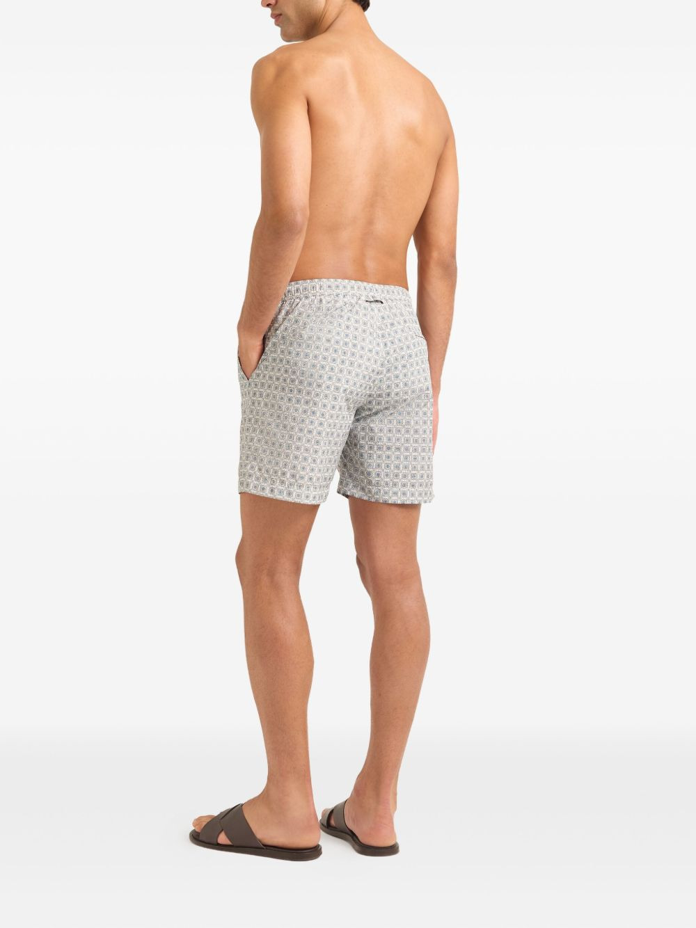 Bulldog drawcord swim shorts - 5