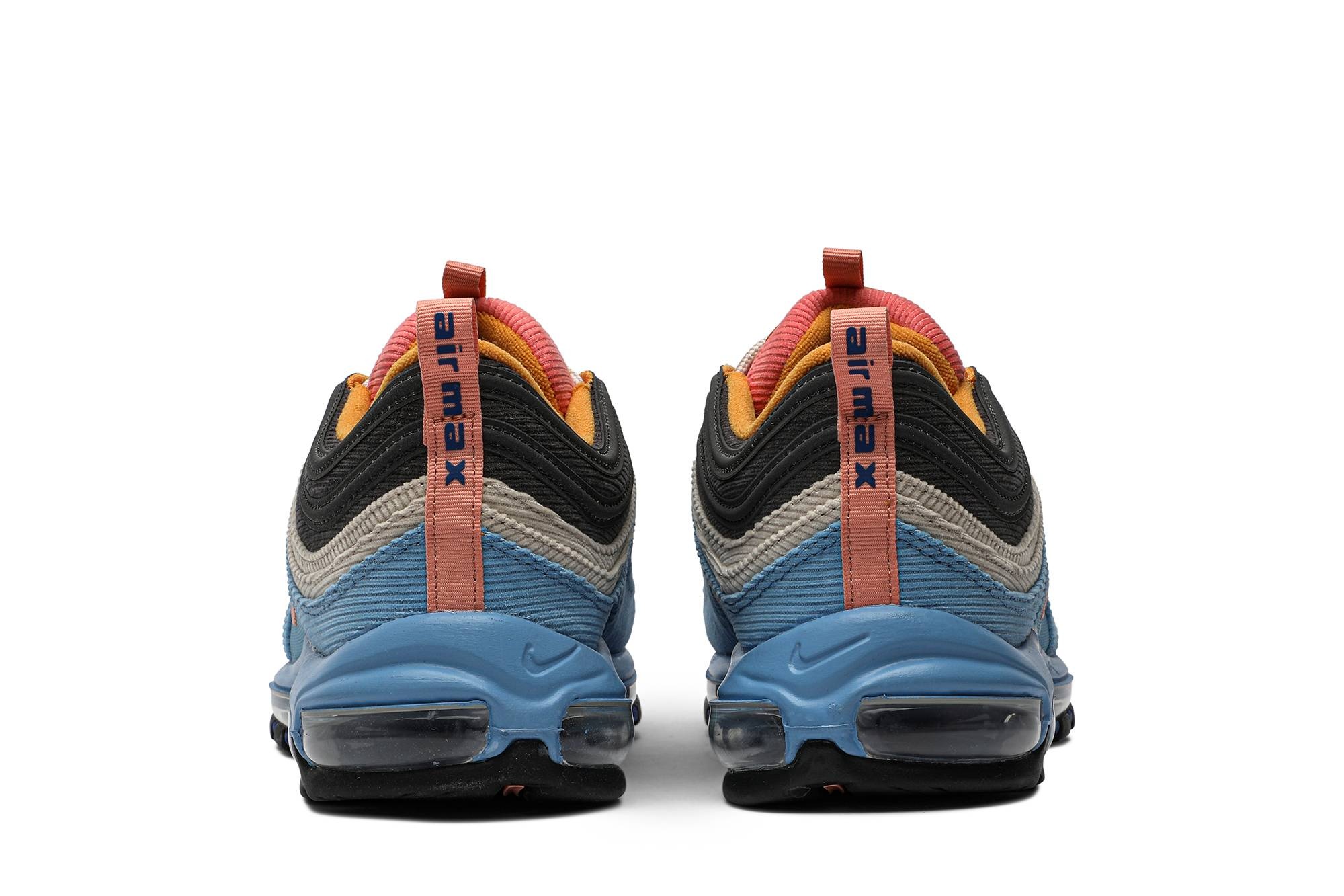 Nike Air Max 97 'Corduroy Pack Blue' goat REVERSIBLE