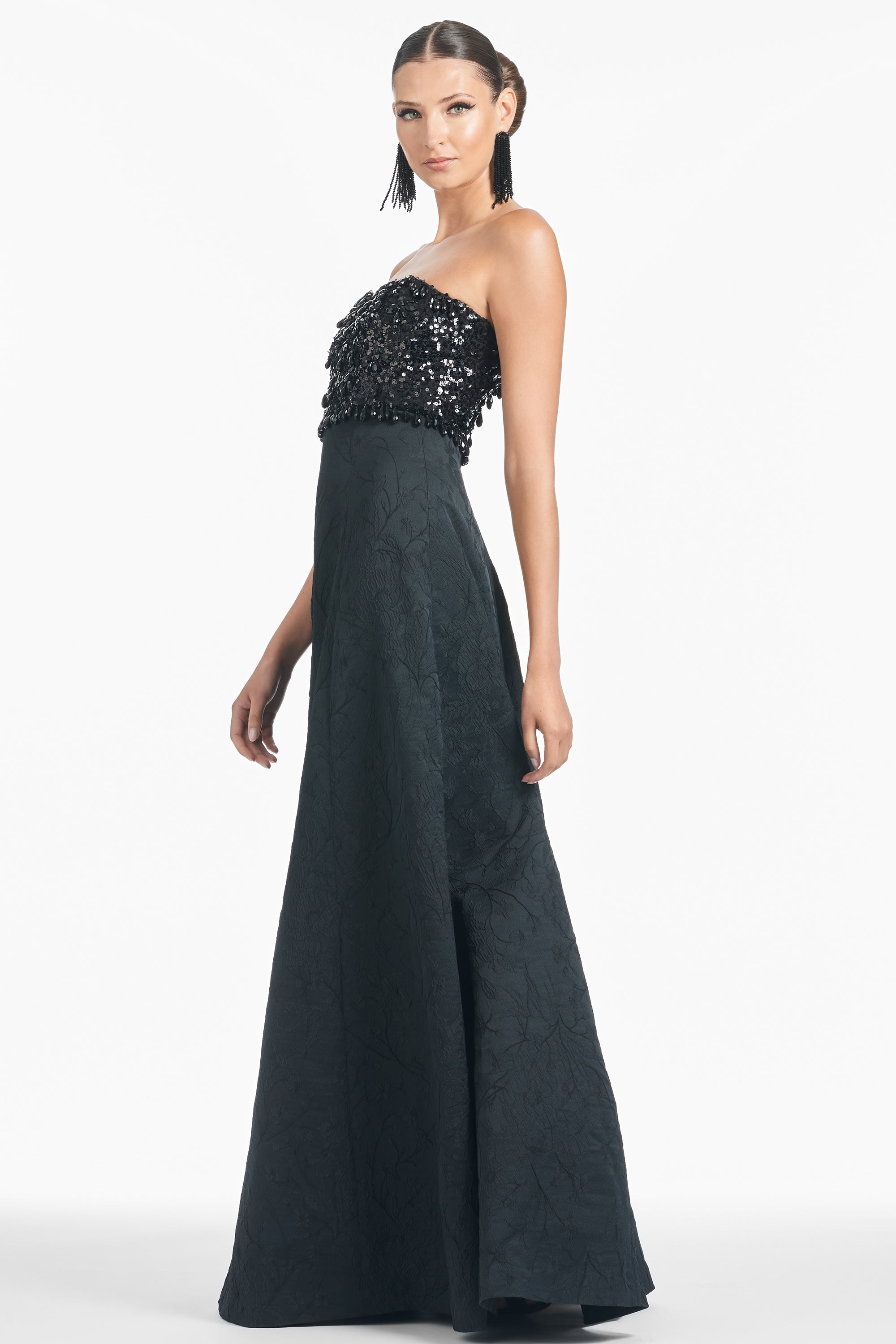 Lillian Gown - Black - 7