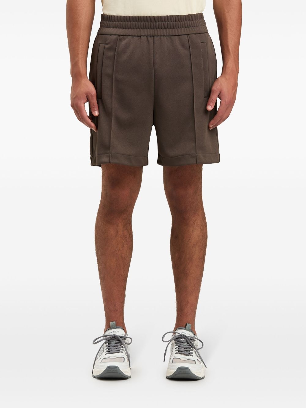 logo track shorts - 3