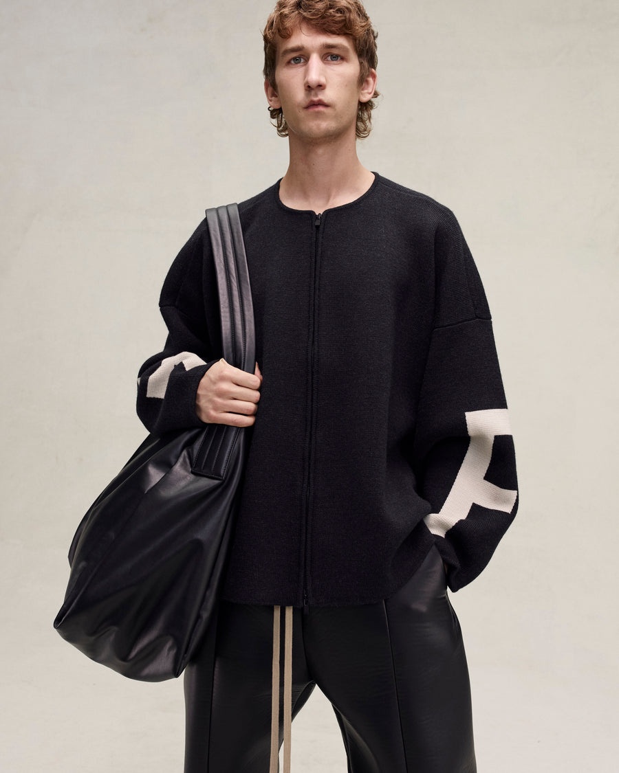 Merino Full Zip Sweater - 4