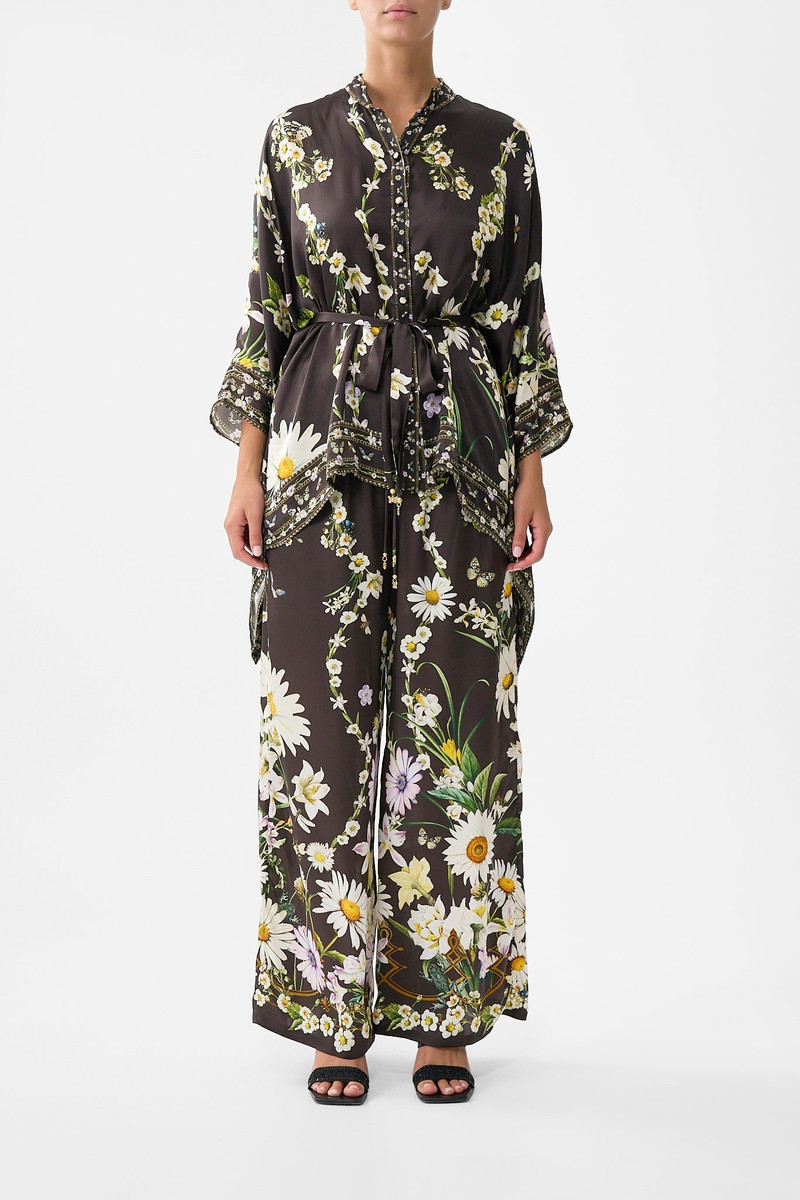 CAMILLA BUTTON THROUGH SCARF BLOUSE outlook