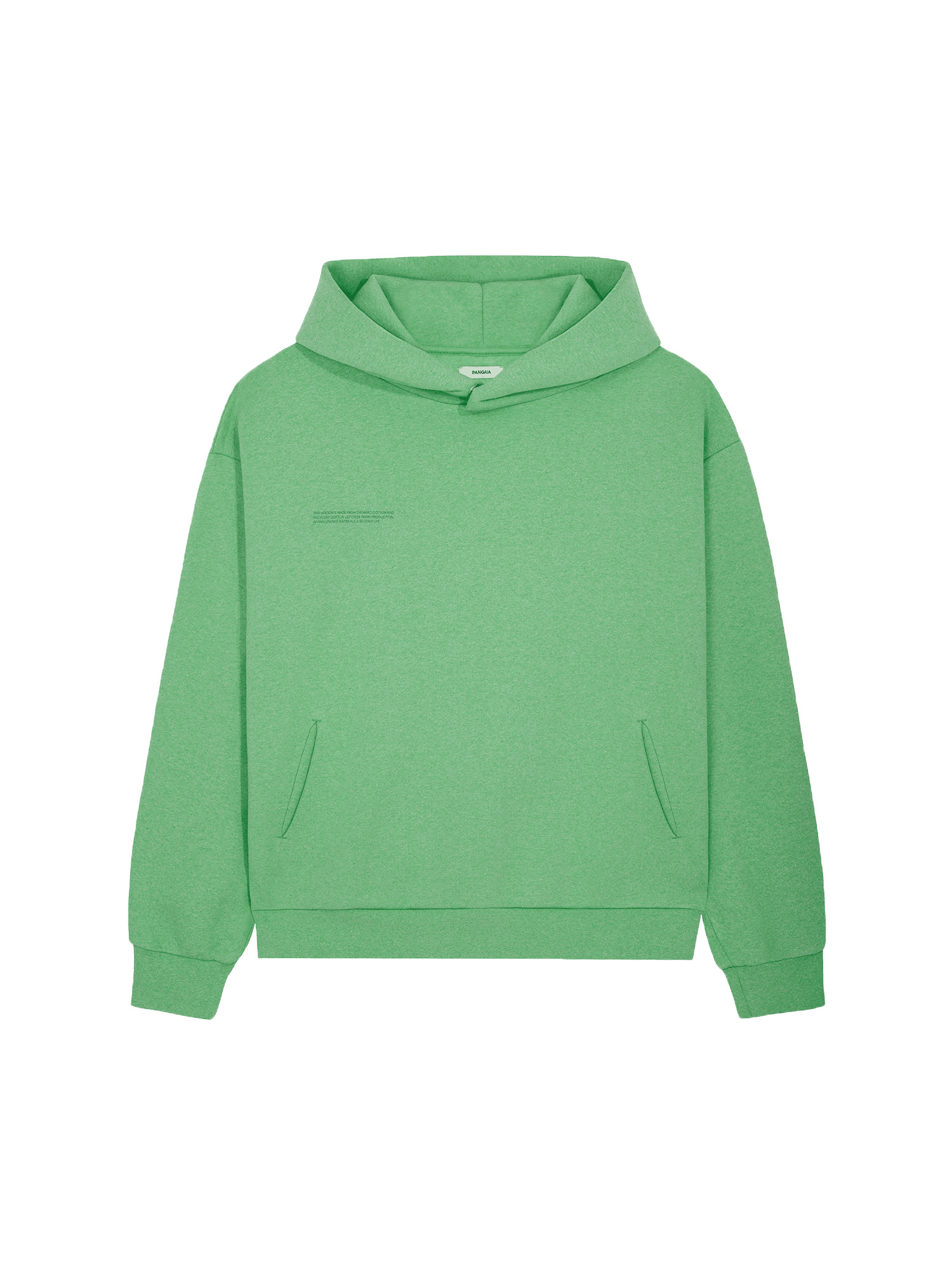 Mens Reclaimed Cotton Hoodie - Reclaim Jade - 1