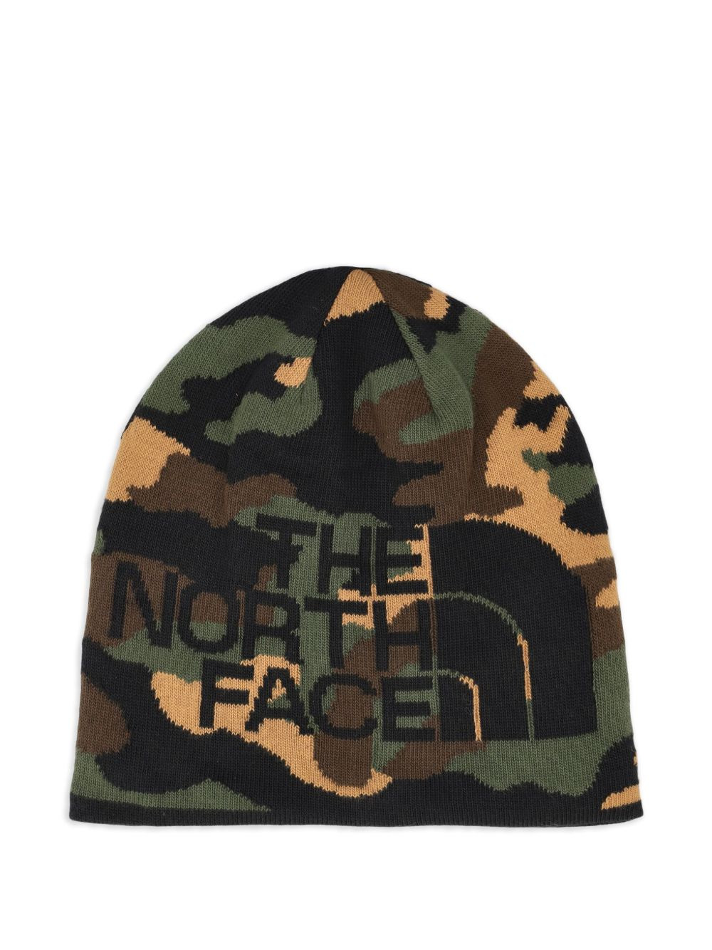 camouflage reversible beanie - 2