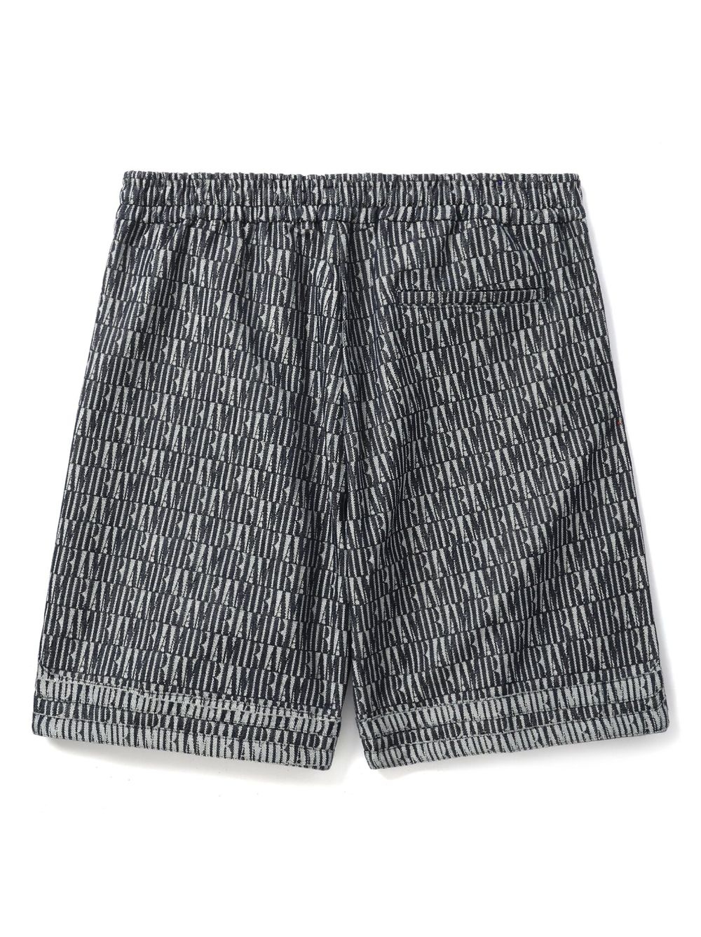 logo-patch cotton shorts - 6