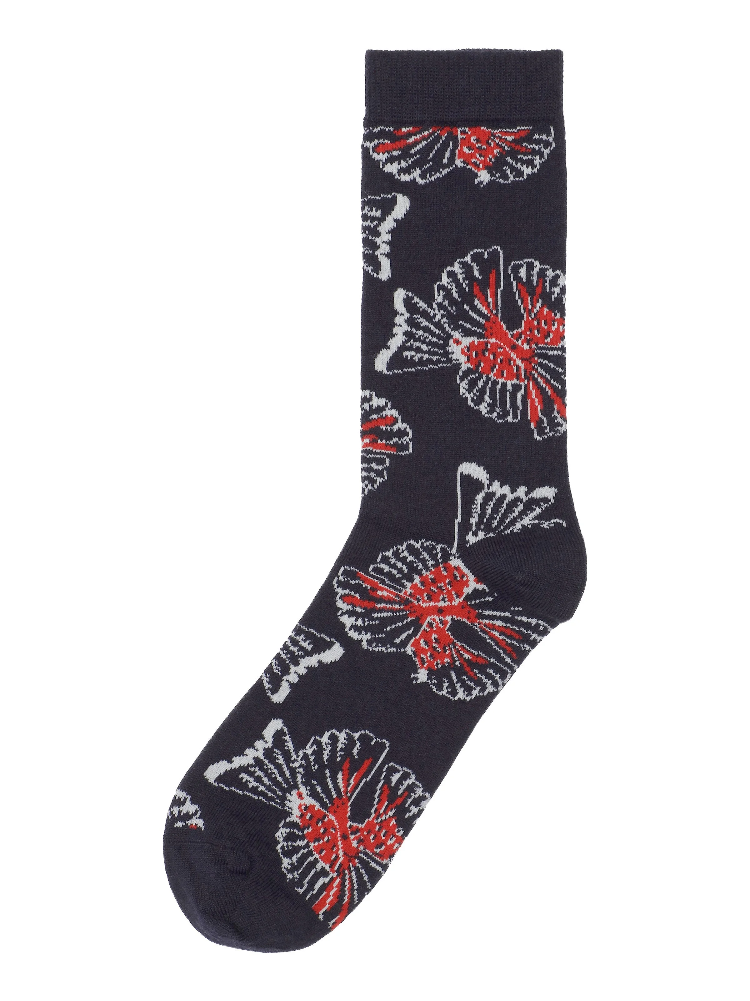 BIRDY SOCKS - NAVY RED BIRDY - 1