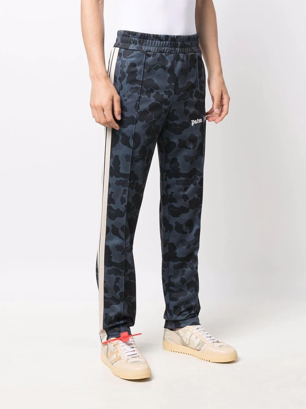 camouflage print track pants - 3