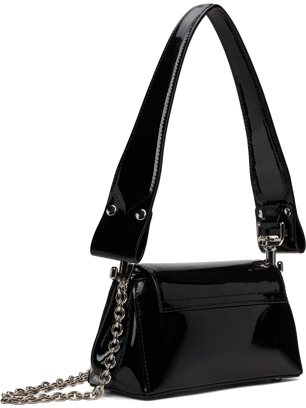 Vivienne Westwood Black Hazel Small Bag | REVERSIBLE
