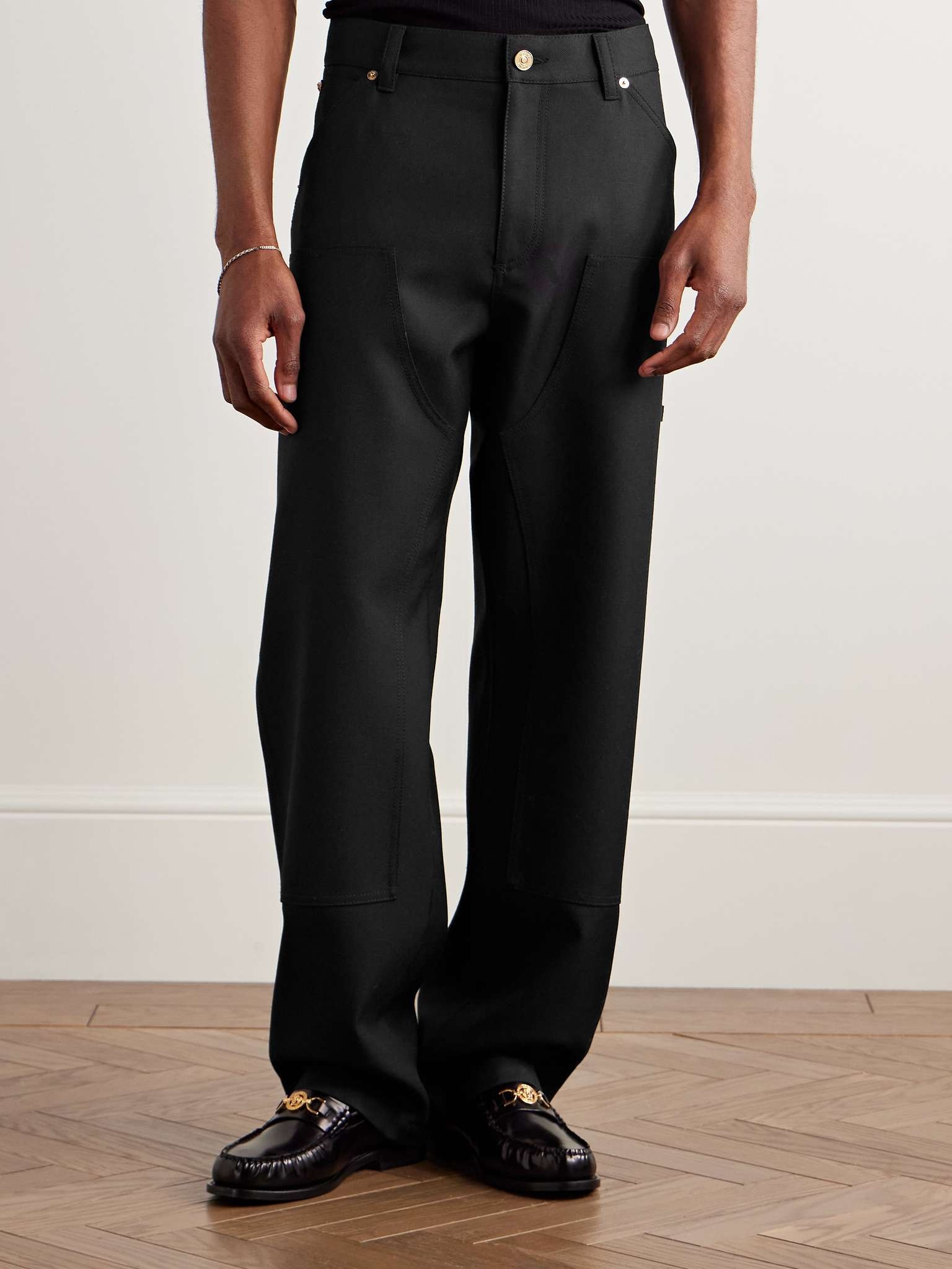 Cavallery Straight-Leg Virgin Wool-Twill Trousers - 3