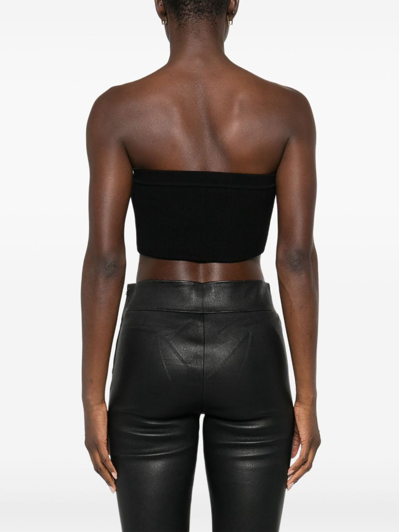fine-ribbed bandeau top 4
