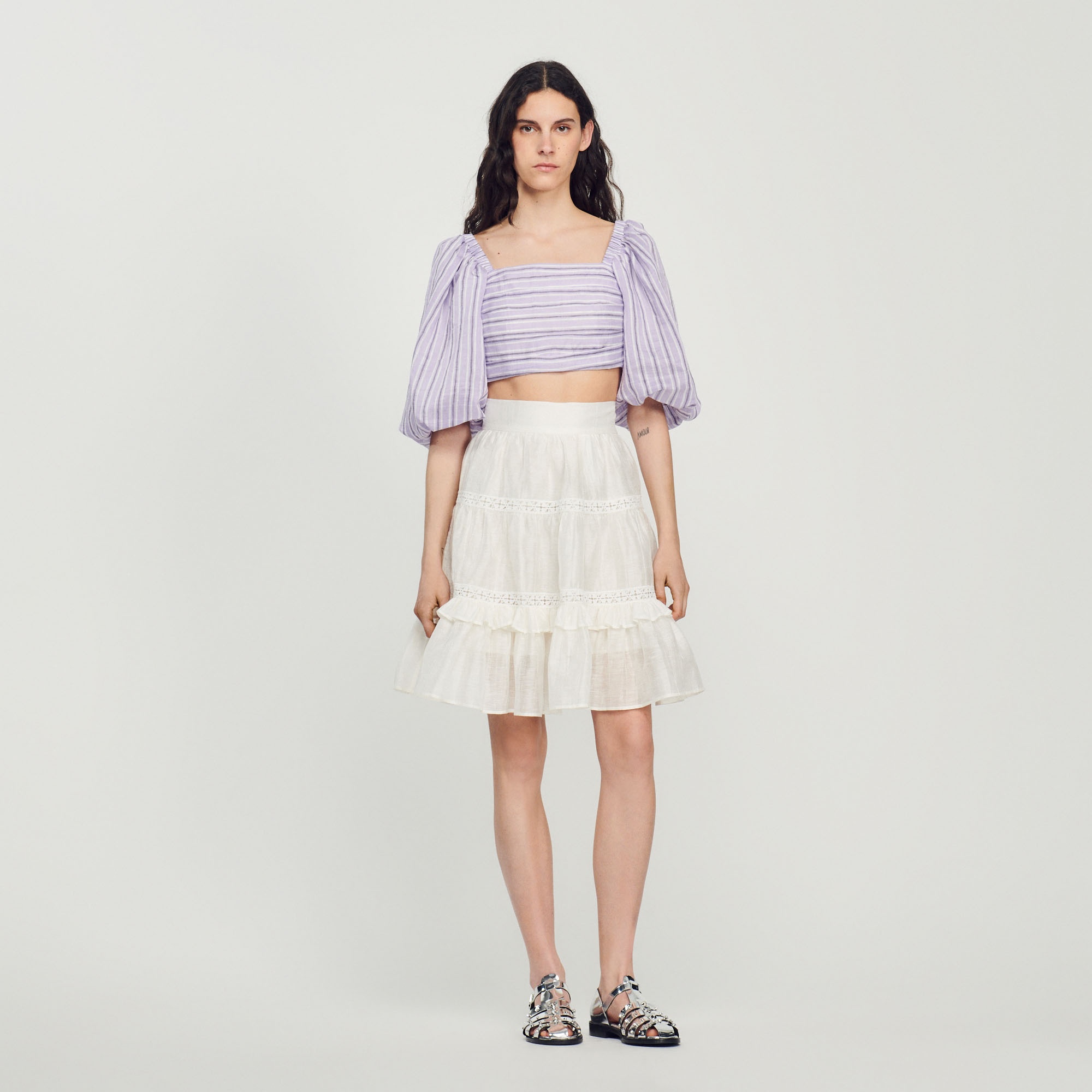 Short skater skirt - 2