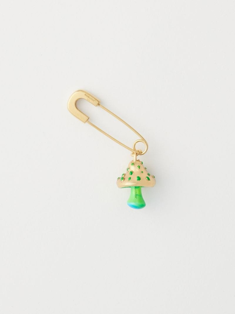 Mushroom Charm Earring 1