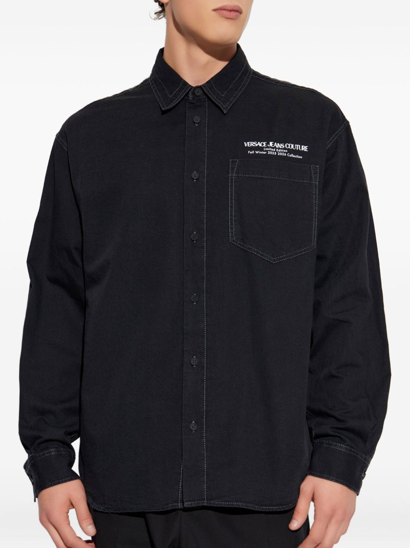 logo-print shirt 3