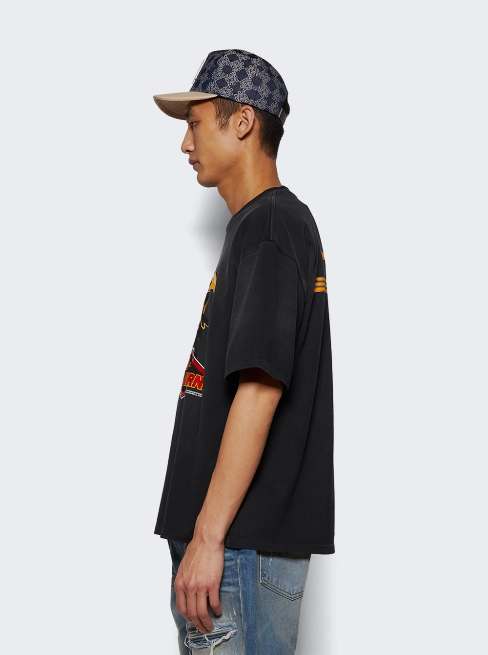 Eagle Oversized Tee Black - 3