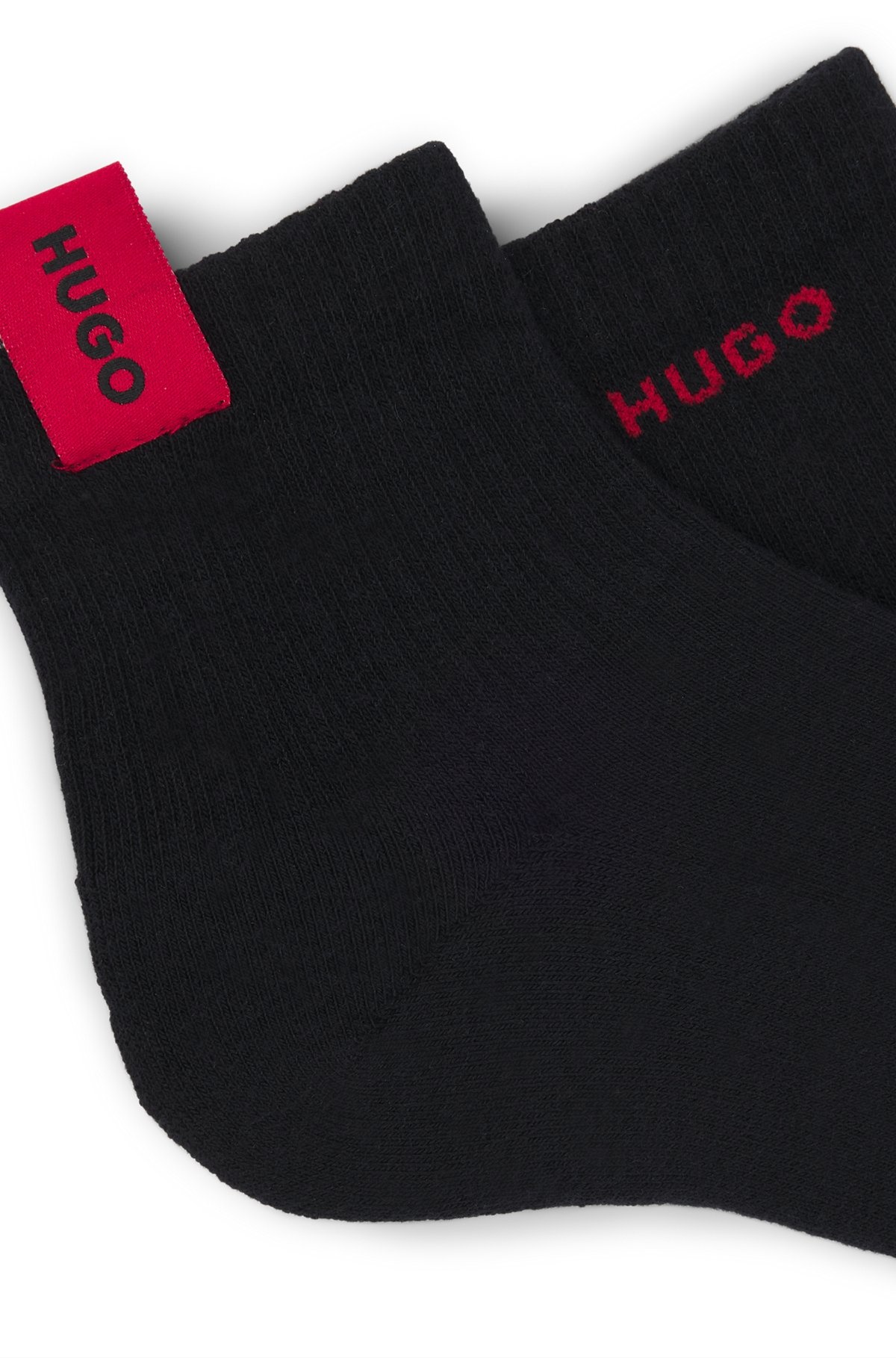 TWO-PACK OF QUARTER-LENGTH SOCKS WITH LOGO DETAILS - 2