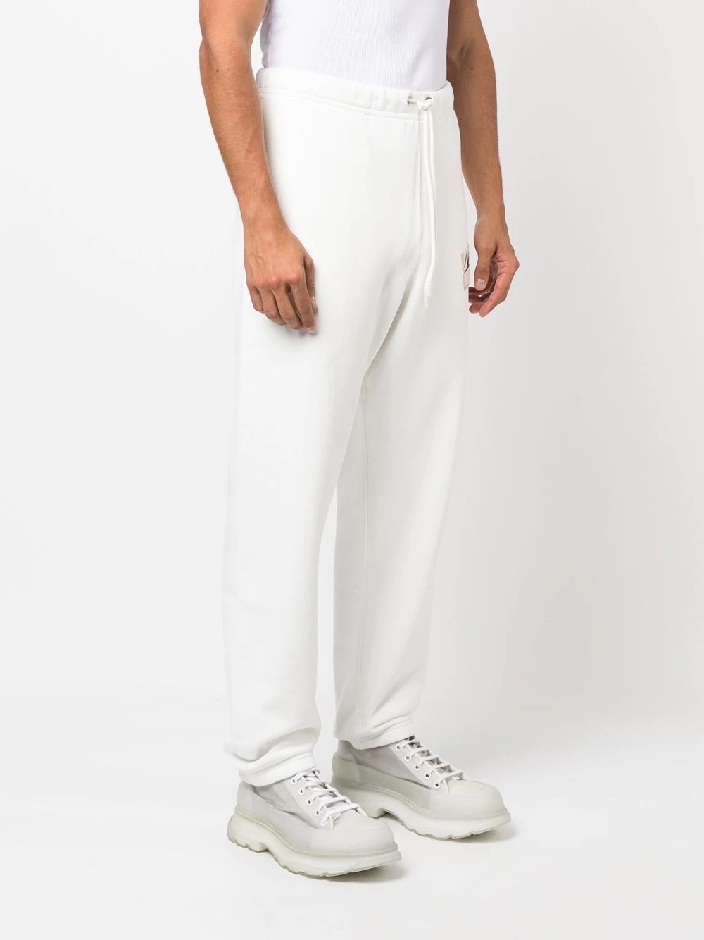 logo-patch track pants - 3