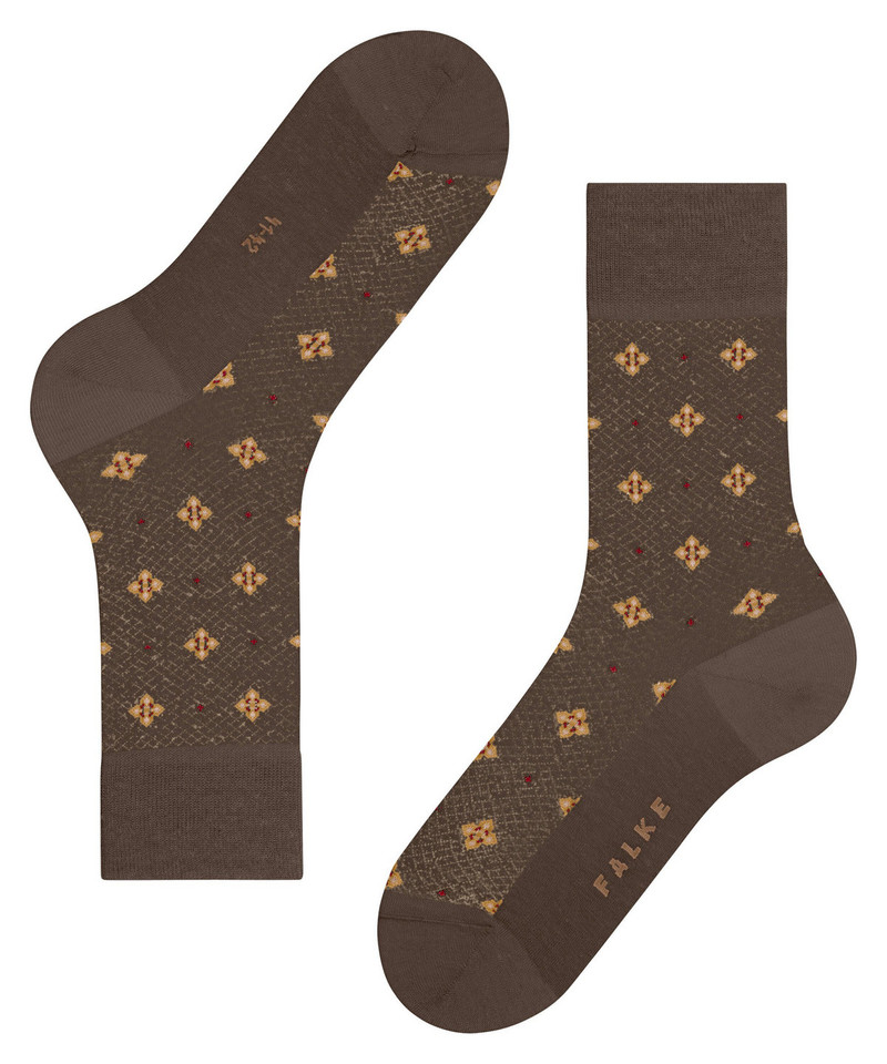 Mosaic Floor Men Socks 5