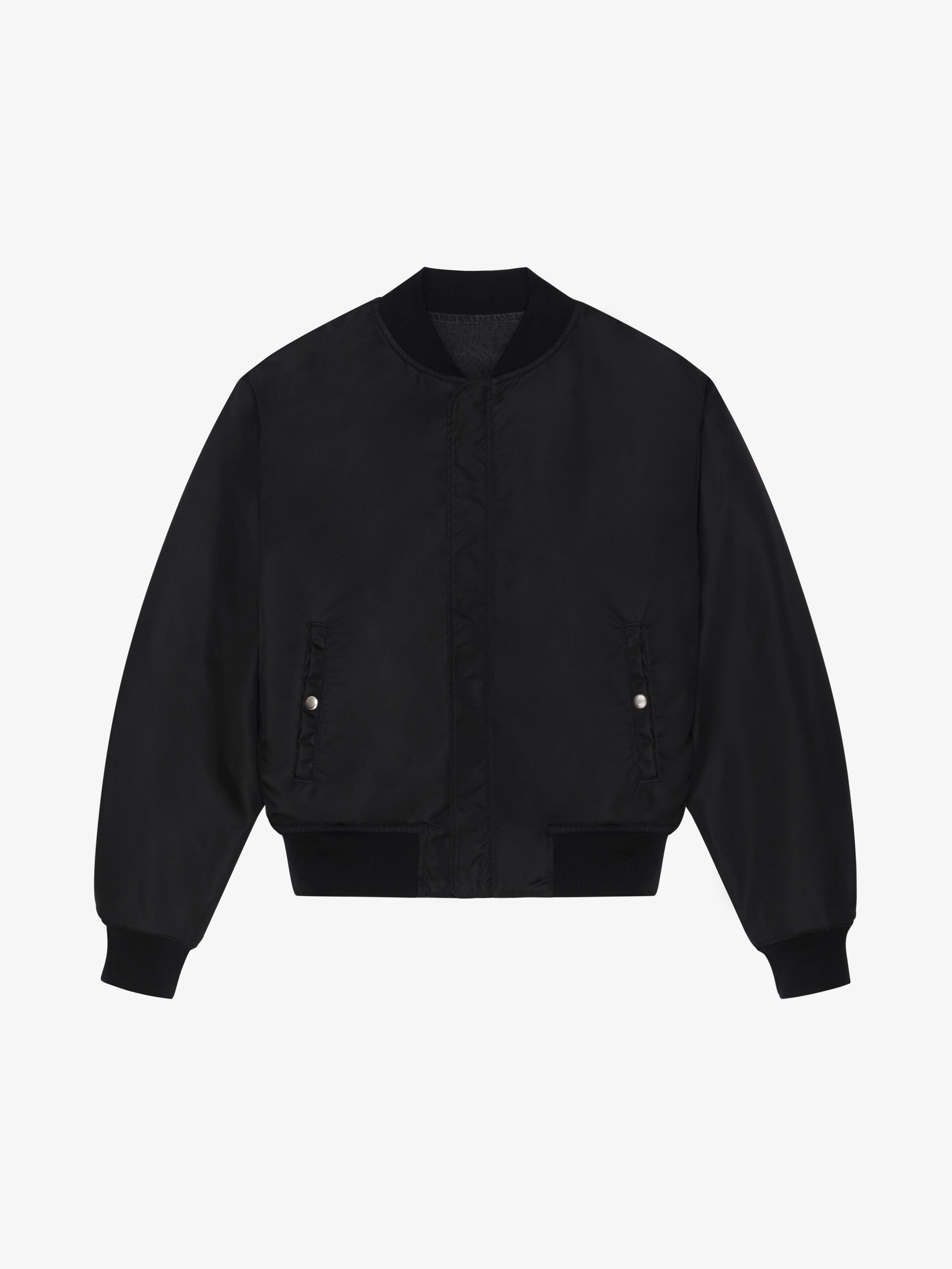 REVERSIBLE BOMBER JACKET IN DENIM - 5