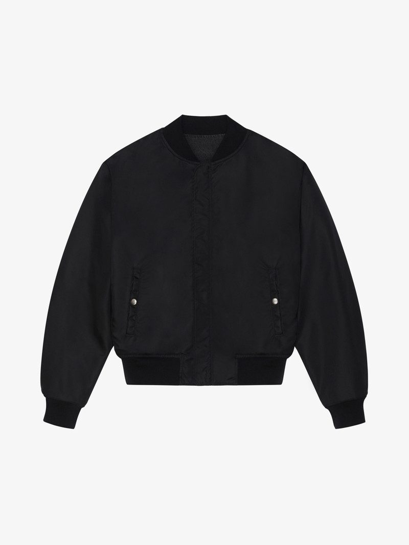 REVERSIBLE BOMBER JACKET IN DENIM 5