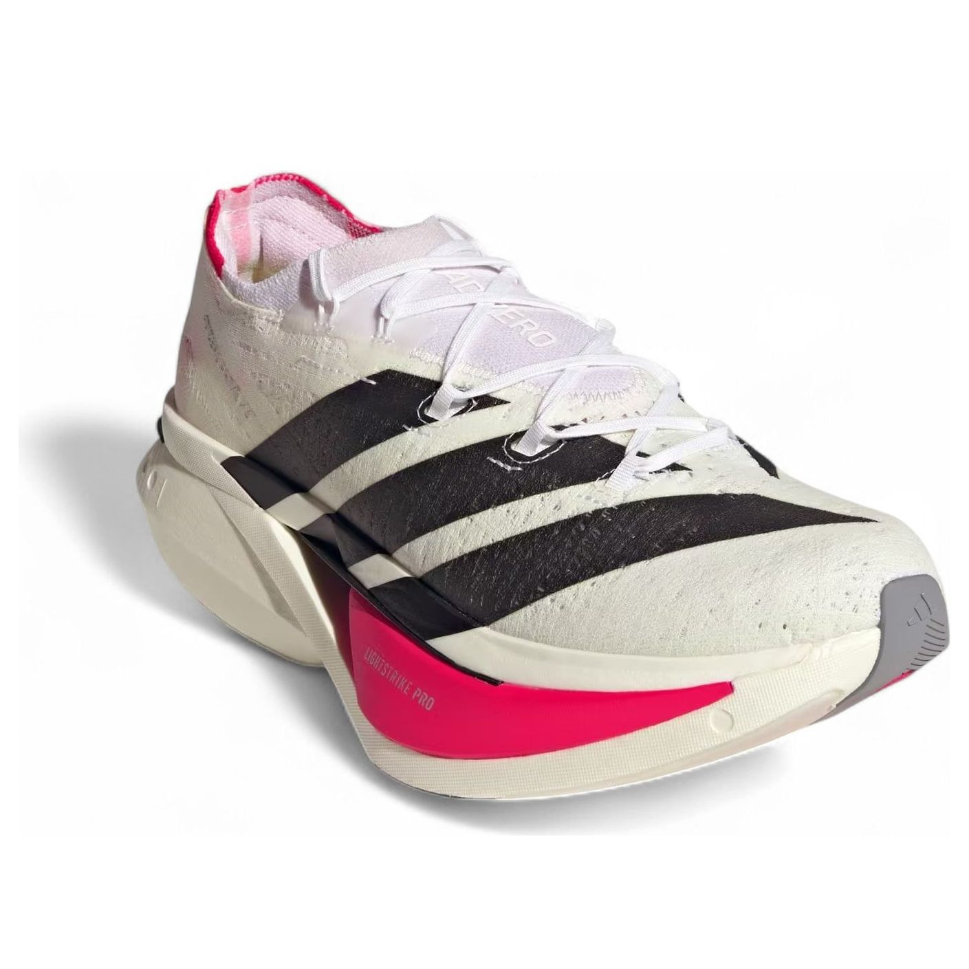 adidas Adizero Prime X3 Strung 'Cloud White Lucid Red' JR2597 - 3